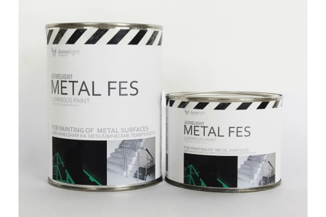 AcmeLight Metal FES - светящаяся краска по металлу для систем безопасности