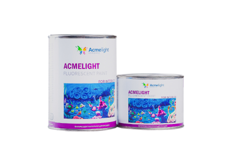 Acmelight Fluorescent paint for Interior - флуоресцентная краска для интерьеров